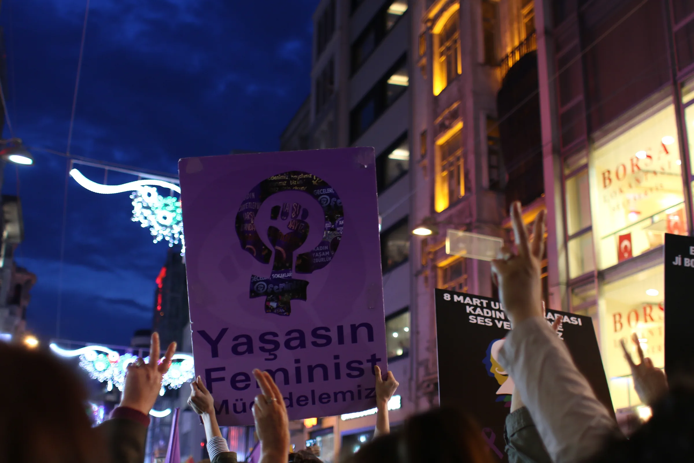 8 Mart Feminist Gece Yürüyüşü / 2017 / Foto: Switla İlchenko
