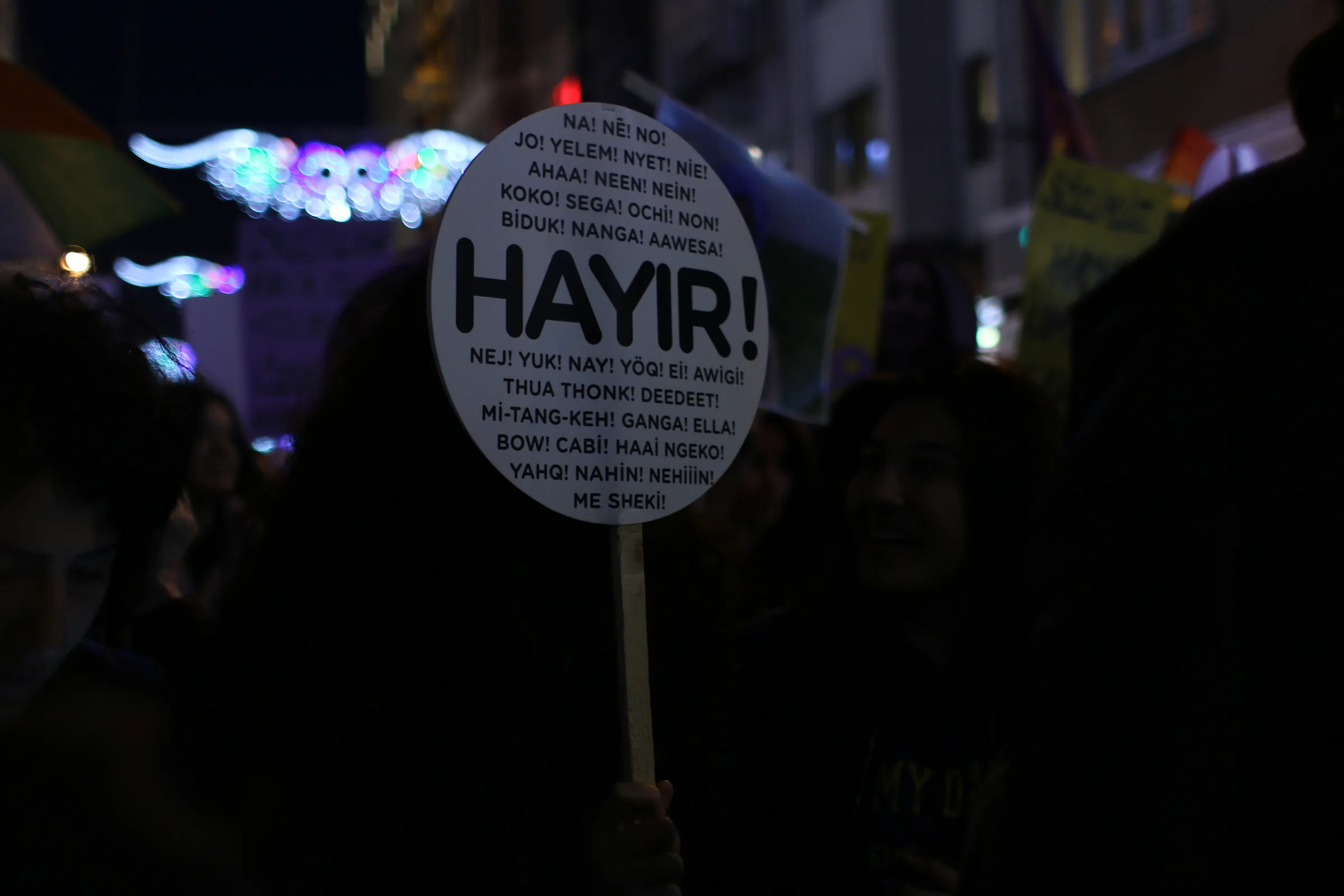 8 Mart Feminist Gece Yürüyüşü / 2017 / Foto: Bilinmiyor