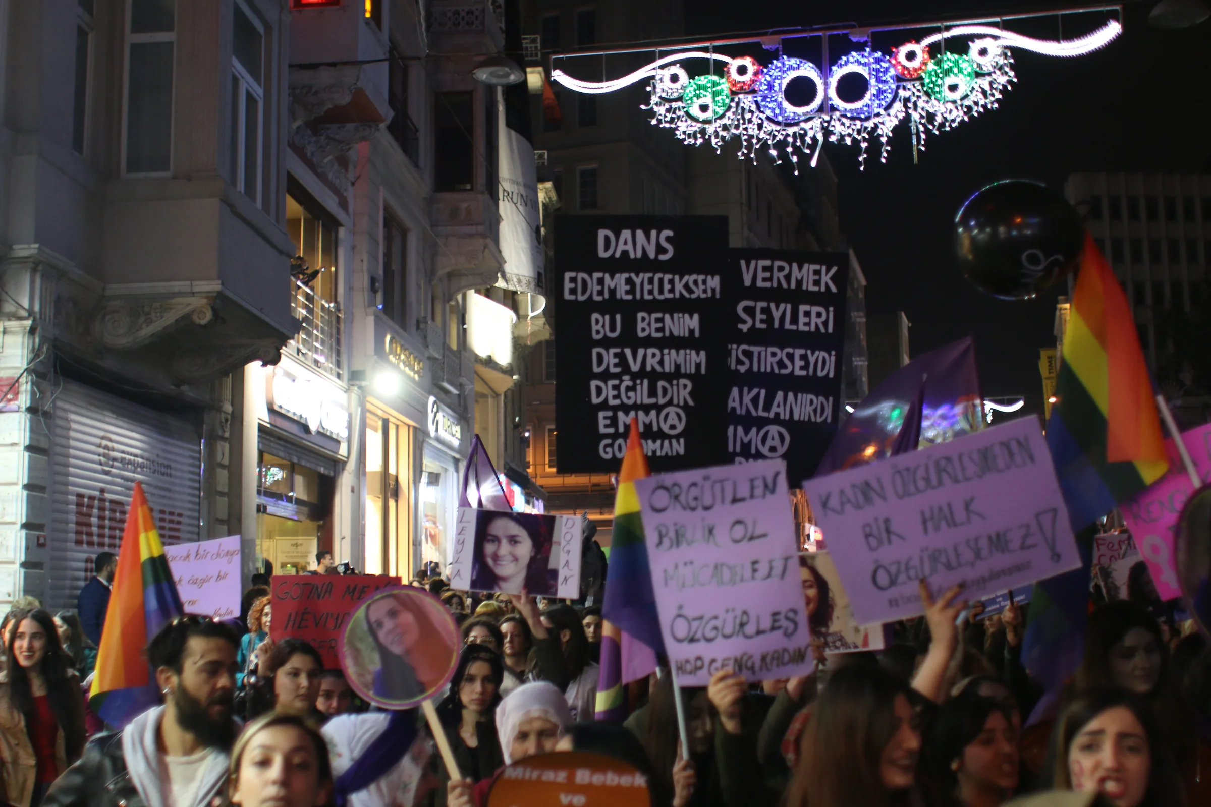 8 Mart Feminist Gece Yürüyüşü / 2017 / Foto: Bilinmiyor