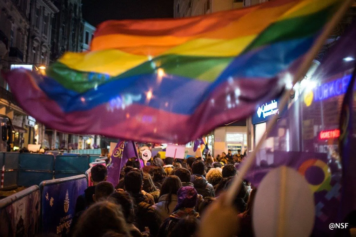 8 Mart Feminist Gece Yürüyüşü / 2017 / Foto: Nazım Serhat Fırat