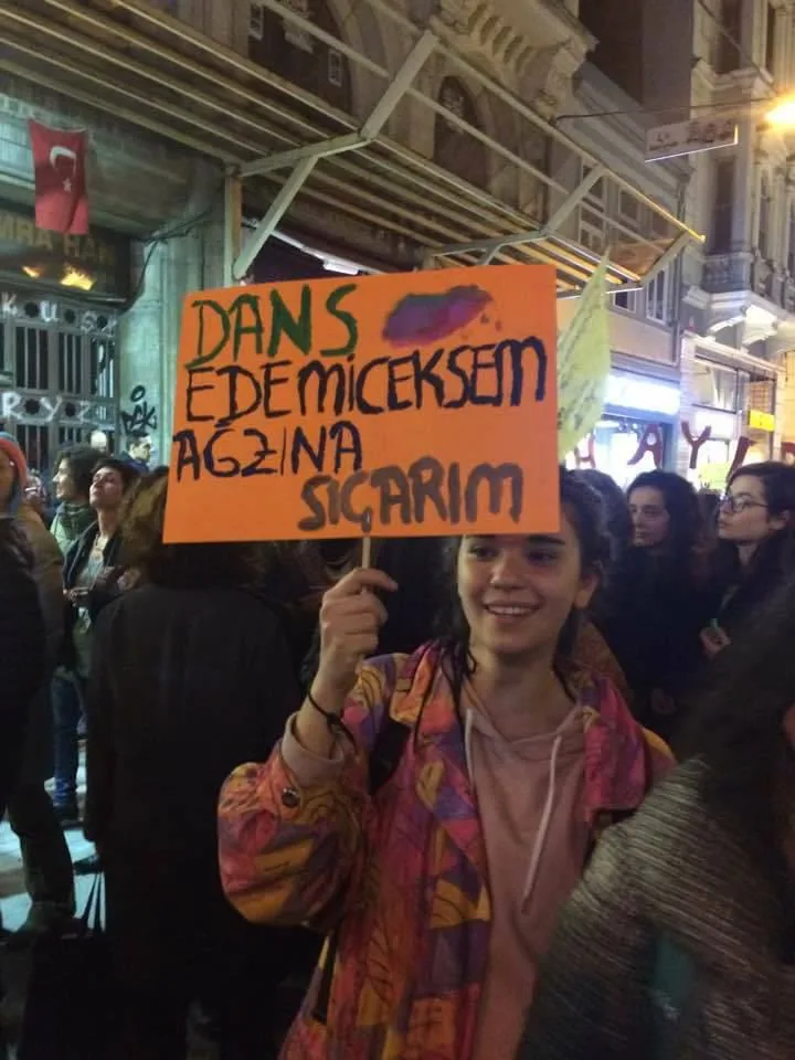 8 Mart Feminist Gece Yürüyüşü / 2017 / Foto: Bilinmiyor