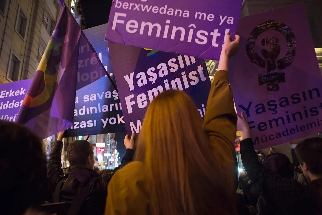 8 Mart Feminist Gece Yürüyüşü / 2018 / Foto: Serra Akcan