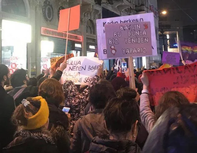 8 Mart Feminist Gece Yürüyüşü / 2018 / Foto: Bilinmiyor