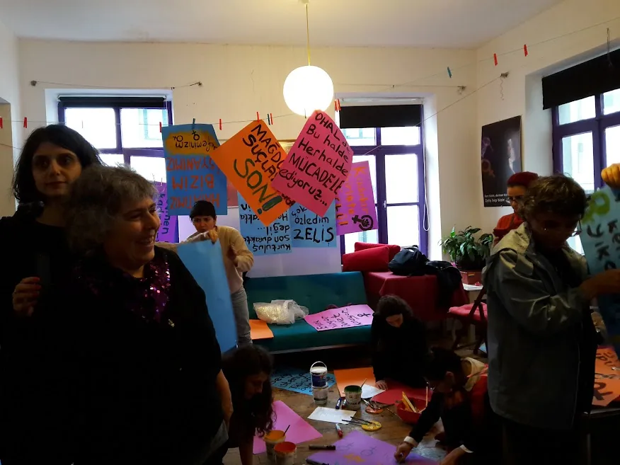 8 Mart Feminist Gece Yürüyüşü / 2018 / Hazırlık