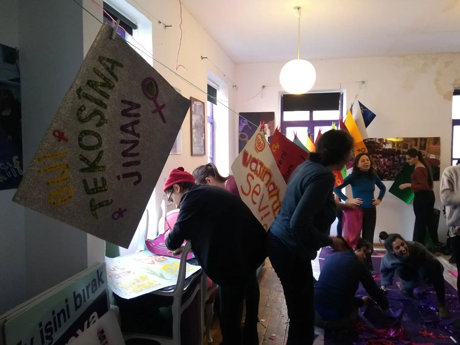 8 Mart Feminist Gece Yürüyüşü / 2018 / Hazırlık