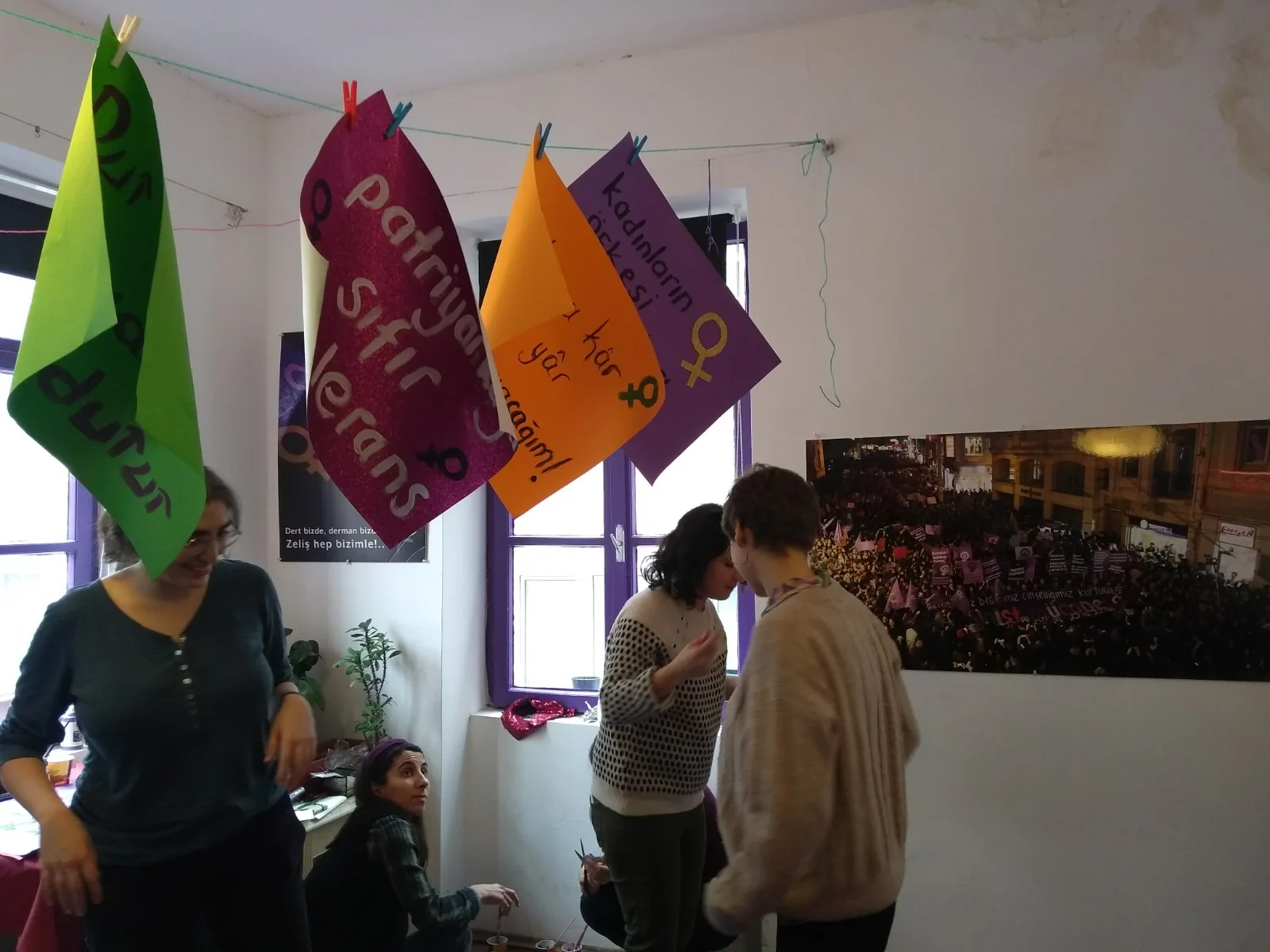 8 Mart Feminist Gece Yürüyüşü / 2018 / Hazırlık