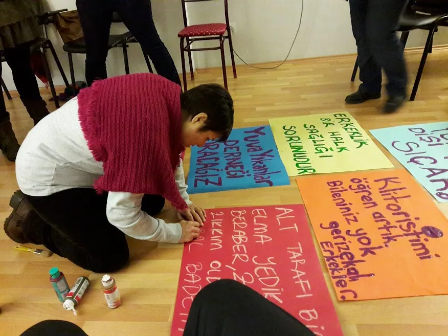 8 Mart Feminist Gece Yürüyüşü / 2018 / Hazırlık