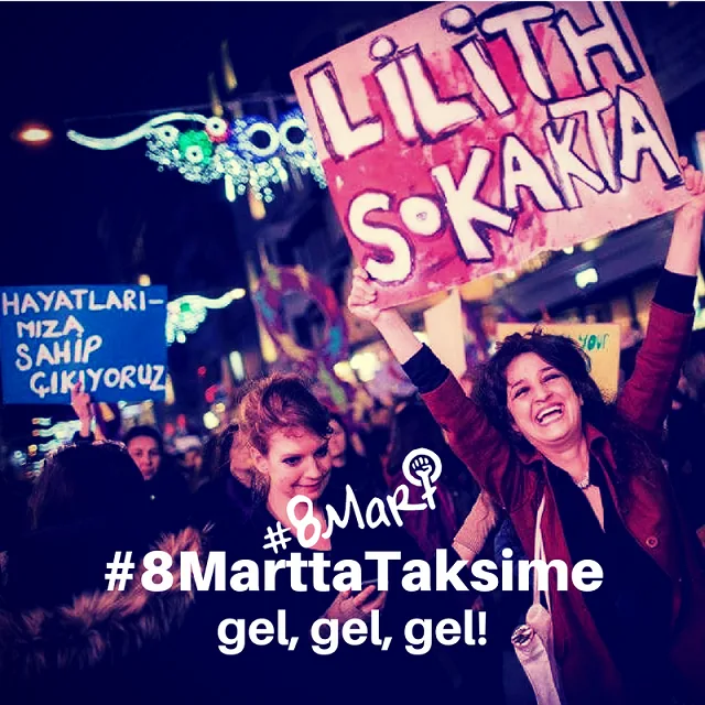 8 Mart Feminist Gece Yürüyüşü / 2018 / Sosyal medya eylemi