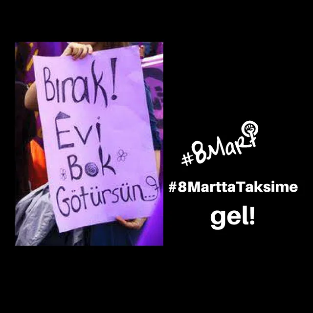 8 Mart Feminist Gece Yürüyüşü / 2018 / Sosyal medya eylemi