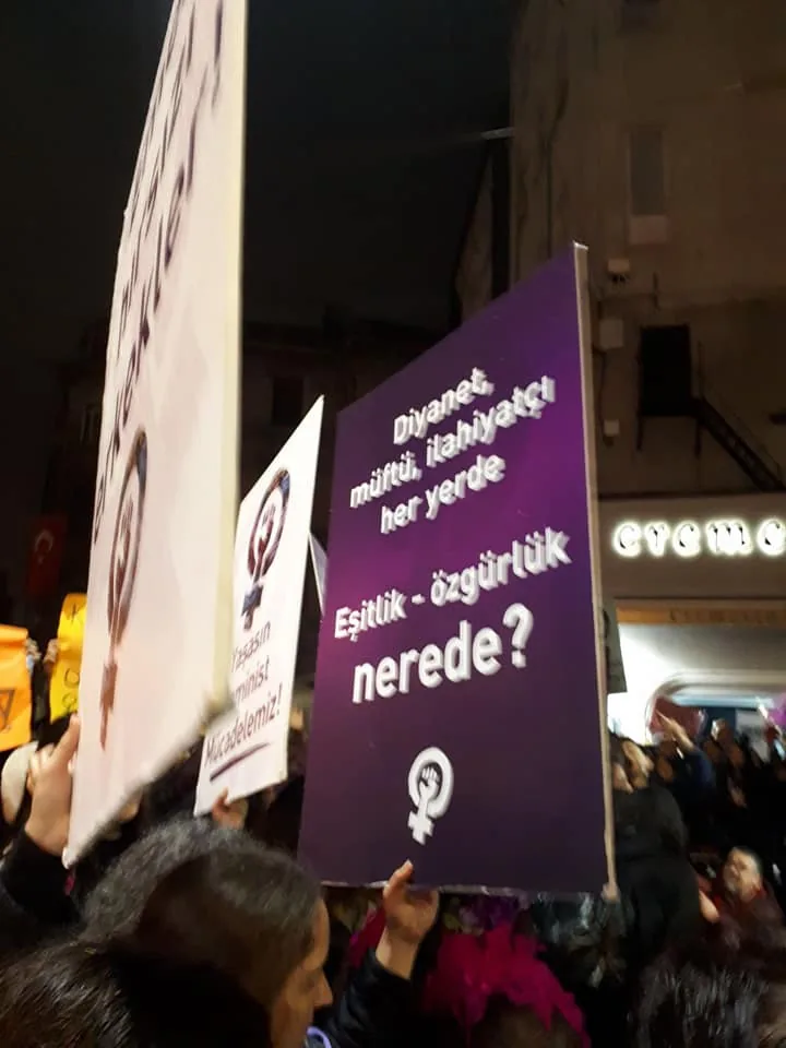 8 Mart Feminist Gece Yürüyüşü / 2018