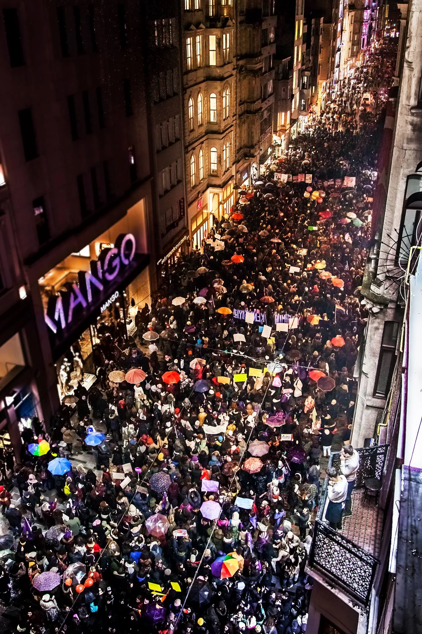 8 Mart Feminist Gece Yürüyüşü / 2018 / Foto: Deniz Derya Pekkıyıcı