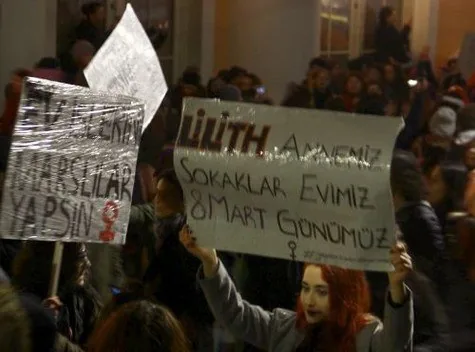 8 Mart Feminist Gece Yürüyüşü / 2018 / Foto: Haluk Kalafat