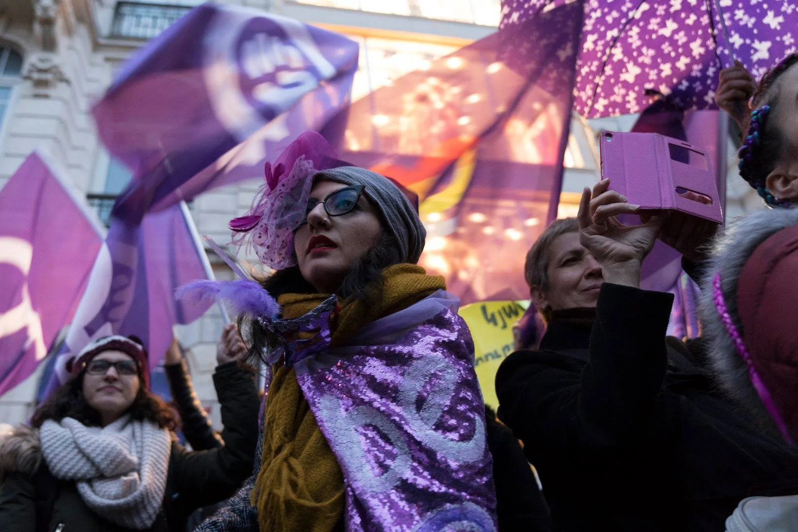 8 Mart Feminist Gece Yürüyüşü / 2018 / Foto: Murat Baykara