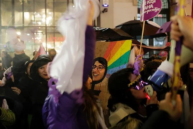 8 Mart Feminist Gece Yürüyüşü / 2018 / Foto: Serra Akcan
