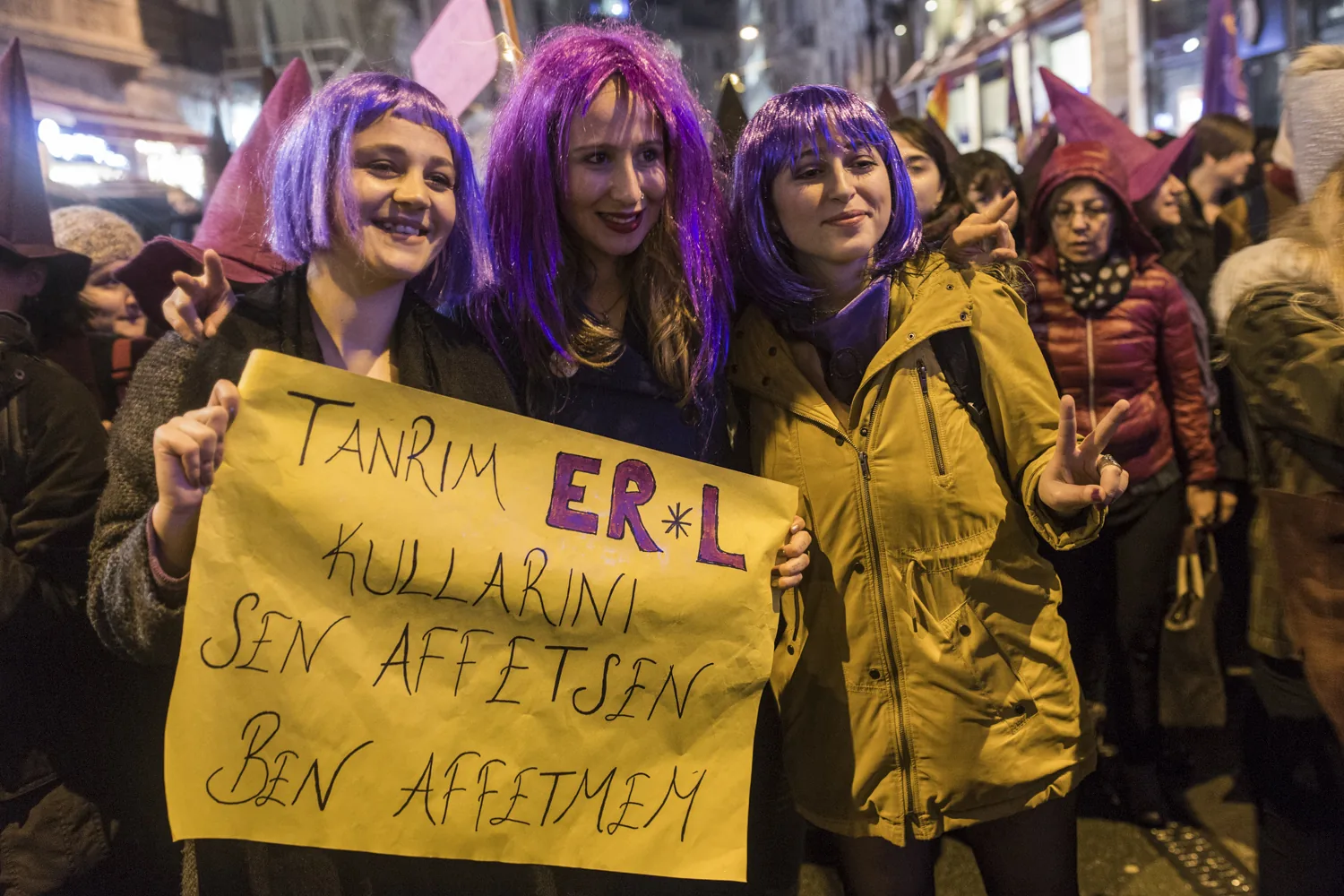 8 Mart Feminist Gece Yürüyüşü / 2018 / Foto: Şener Yılmaz Aslan