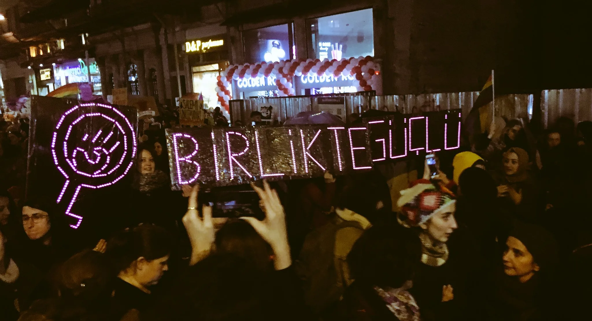 8 Mart Feminist Gece Yürüyüşü / 2018 / Foto: Gözde Çilingir