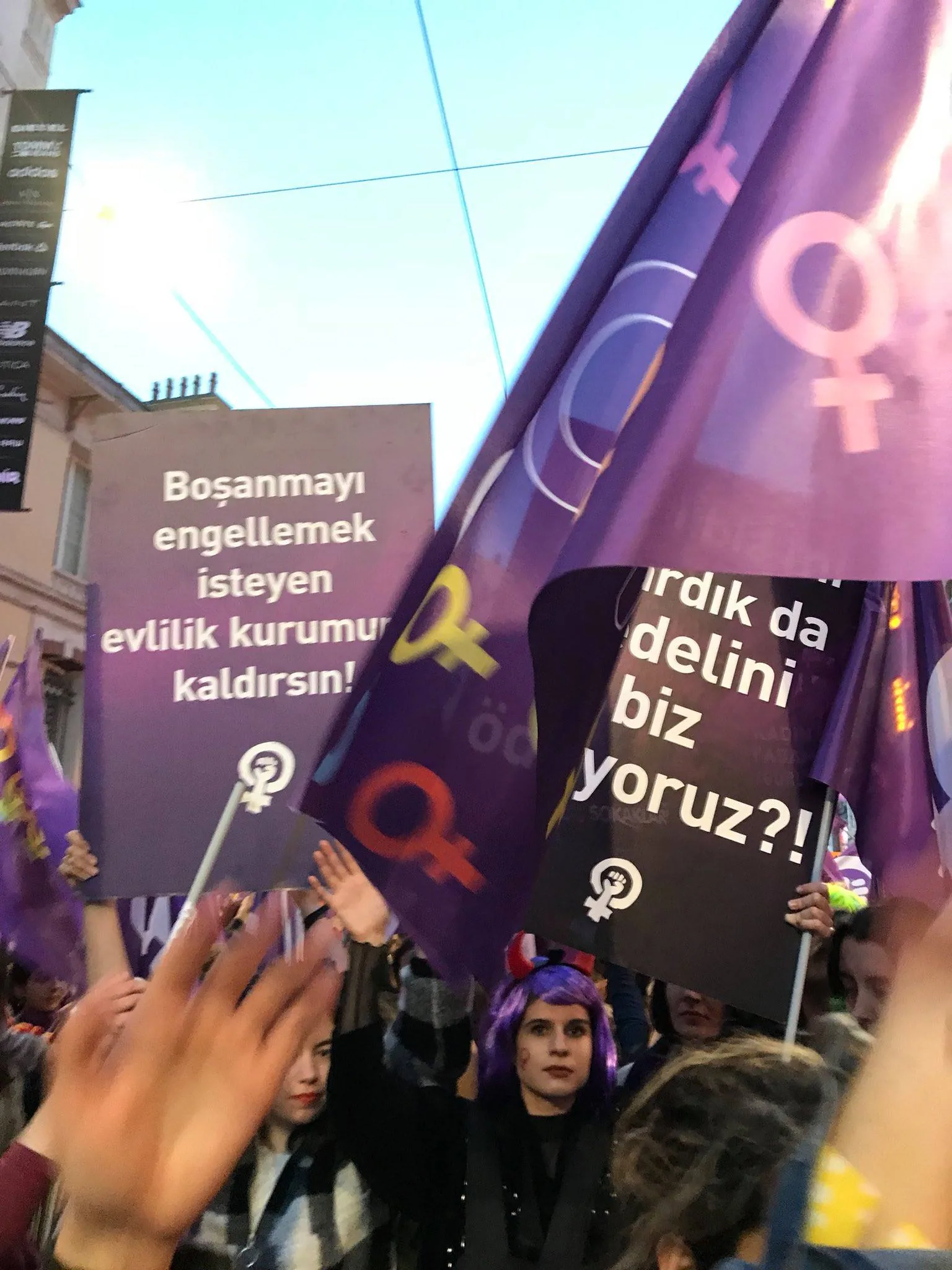 8 Mart Feminist Gece Yürüyüşü / 2019 / Foto: Bilinmiyor