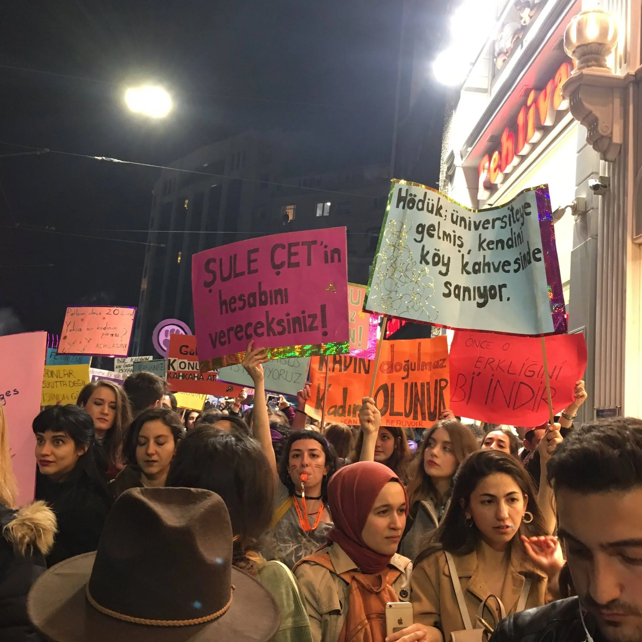 8 Mart Feminist Gece Yürüyüşü / 2019 / Foto: Bilinmiyor