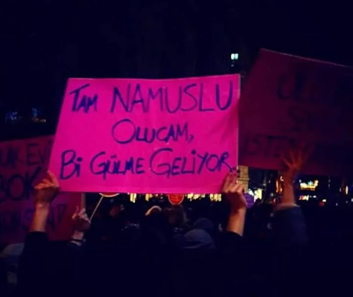 8 Mart Feminist Gece Yürüyüşü / 2019 / Foto: Bilinmiyor