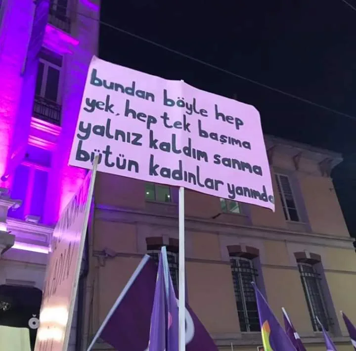 8 Mart Feminist Gece Yürüyüşü / 2019 / Foto: Bilinmiyor