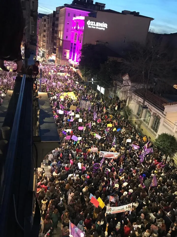 8 Mart Feminist Gece Yürüyüşü / 2019 / Foto: Bilinmiyor