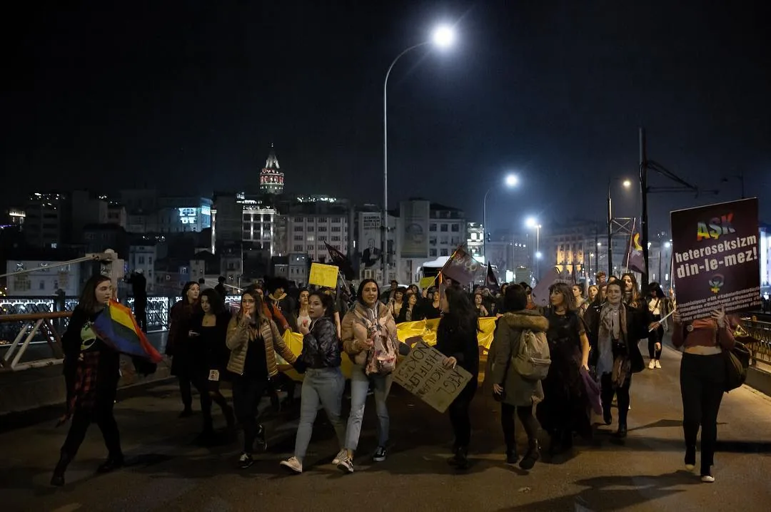 8 Mart Feminist Gece Yürüyüşü / 2019 / Foto: Bilinmiyor