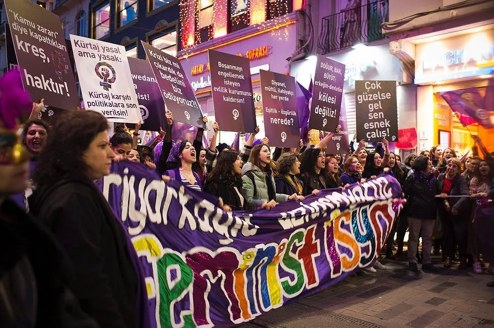 8 Mart Feminist Gece Yürüyüşü / 2019 / Foto: Bilinmiyor