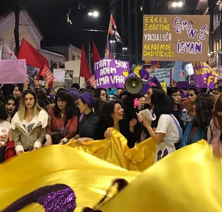8 Mart Feminist Gece Yürüyüşü / 2019 / Foto: Bilinmiyor