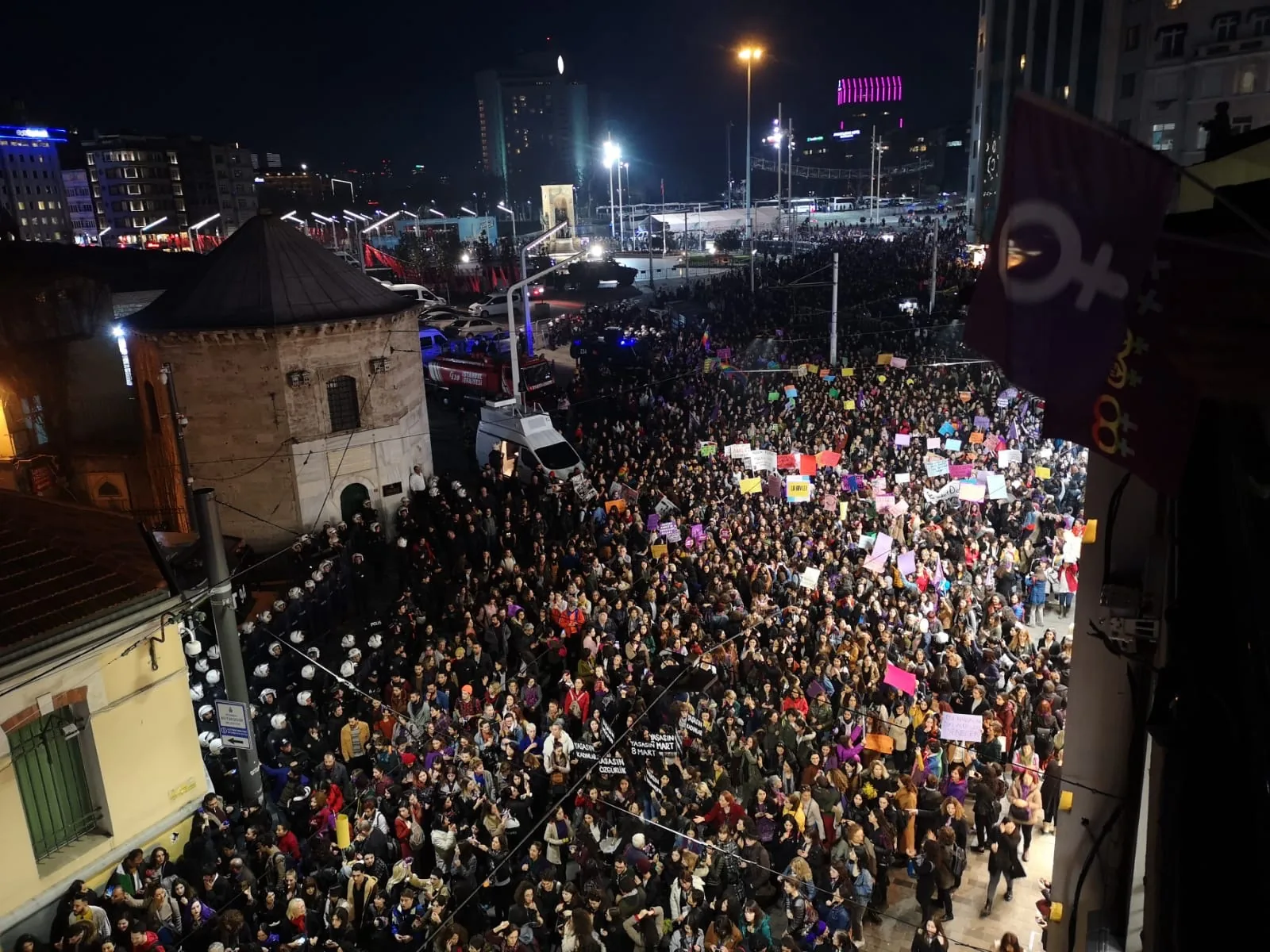 8 Mart Feminist Gece Yürüyüşü / 2019 / Foto: Bilinmiyor
