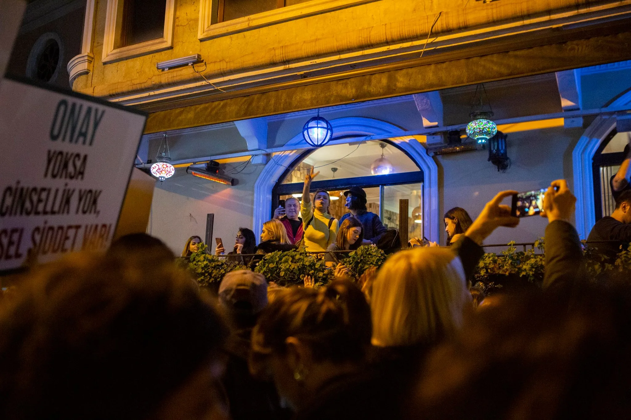 8 Mart Feminist Gece Yürüyüşü / 2019 / Foto: Hale Güzin Kızılaslan