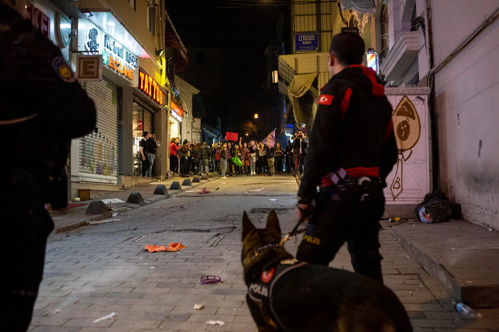8 Mart Feminist Gece Yürüyüşü / 2019 / Foto: Hale Güzin Kızılaslan