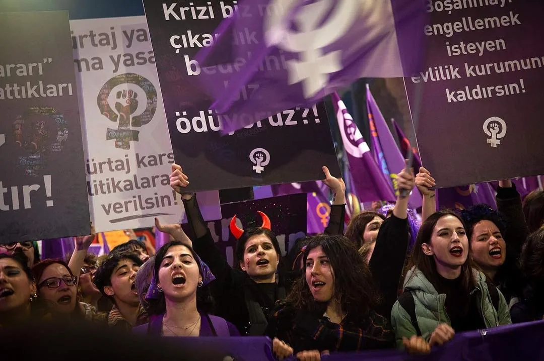 8 Mart Feminist Gece Yürüyüşü / 2019 / Foto: Hale Güzin Kızılaslan