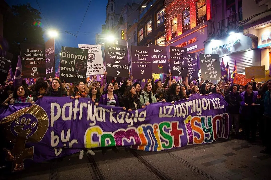8 Mart Feminist Gece Yürüyüşü / 2019 / Foto: Meltem Ulusoy