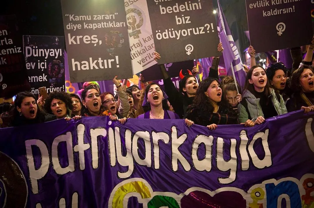 8 Mart Feminist Gece Yürüyüşü / 2019 / Foto: Meltem Ulusoy