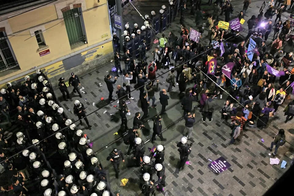 8 Mart Feminist Gece Yürüyüşü / 2019 / Foto: Gülsin Ketenci