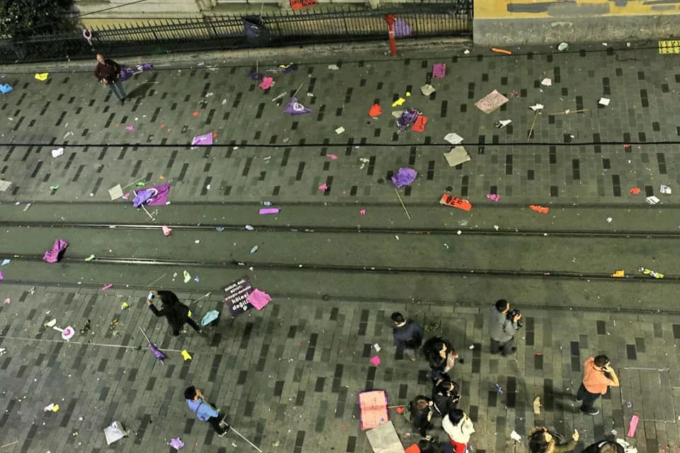 8 Mart Feminist Gece Yürüyüşü / 2019 / Foto: Gülsin Ketenci