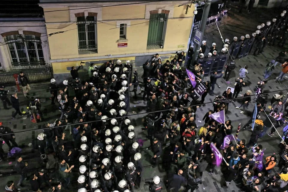 8 Mart Feminist Gece Yürüyüşü / 2019 / Foto: Gülsin Ketenci