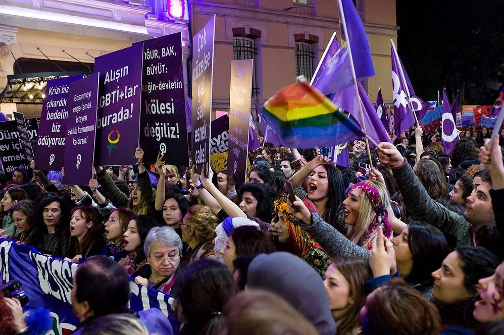 8 Mart Feminist Gece Yürüyüşü / 2019 / Foto: Serra Akcan