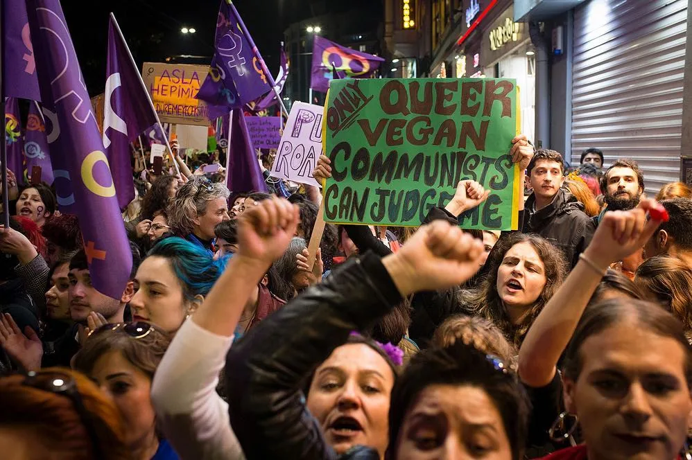 8 Mart Feminist Gece Yürüyüşü / 2019 / Foto: Serra Akcan