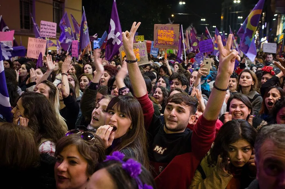 8 Mart Feminist Gece Yürüyüşü / 2019 / Foto: Serra Akcan