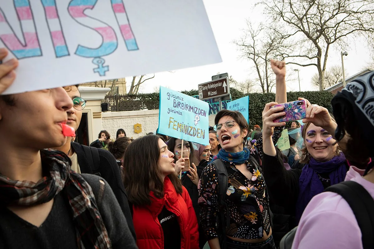 8 Mart Feminist Gece Yürüyüşü / 2019 / Foto: Serra Akcan