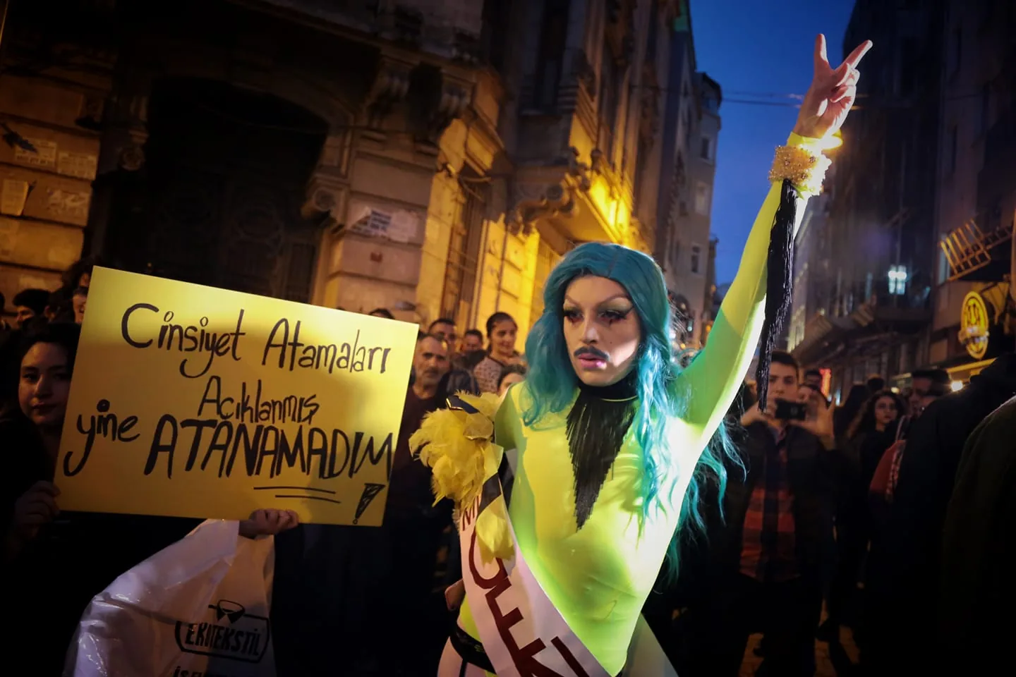 8 Mart Feminist Gece Yürüyüşü / 2019 / Foto: Ateş Alpar