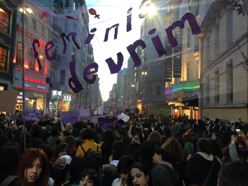 8 Mart Feminist Gece Yürüyüşü / 2019 / Foto: Didem Mahsunlar
