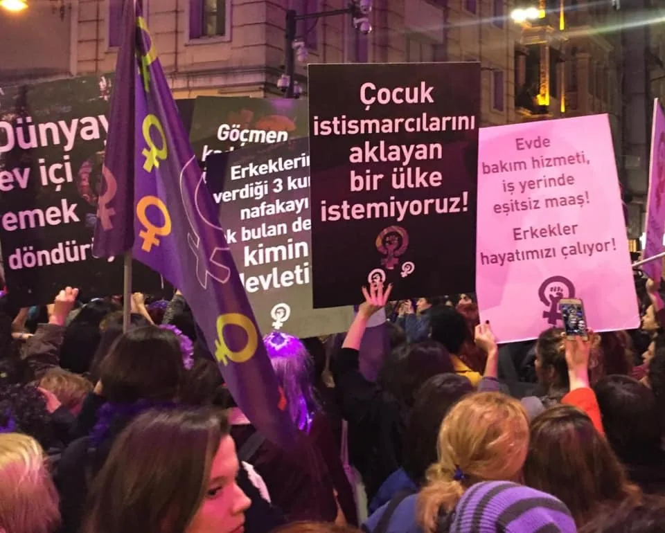 8 Mart Feminist Gece Yürüyüşü / 2019 / Foto: Didem Mahsunlar
