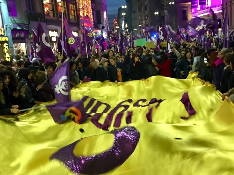 8 Mart Feminist Gece Yürüyüşü / 2019 / Foto: Didem Mahsunlar