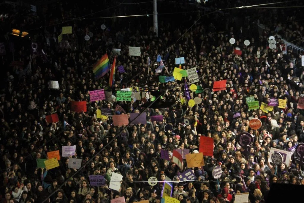 8 Mart Feminist Gece Yürüyüşü / 2019 / Foto: Zeynep Kuray