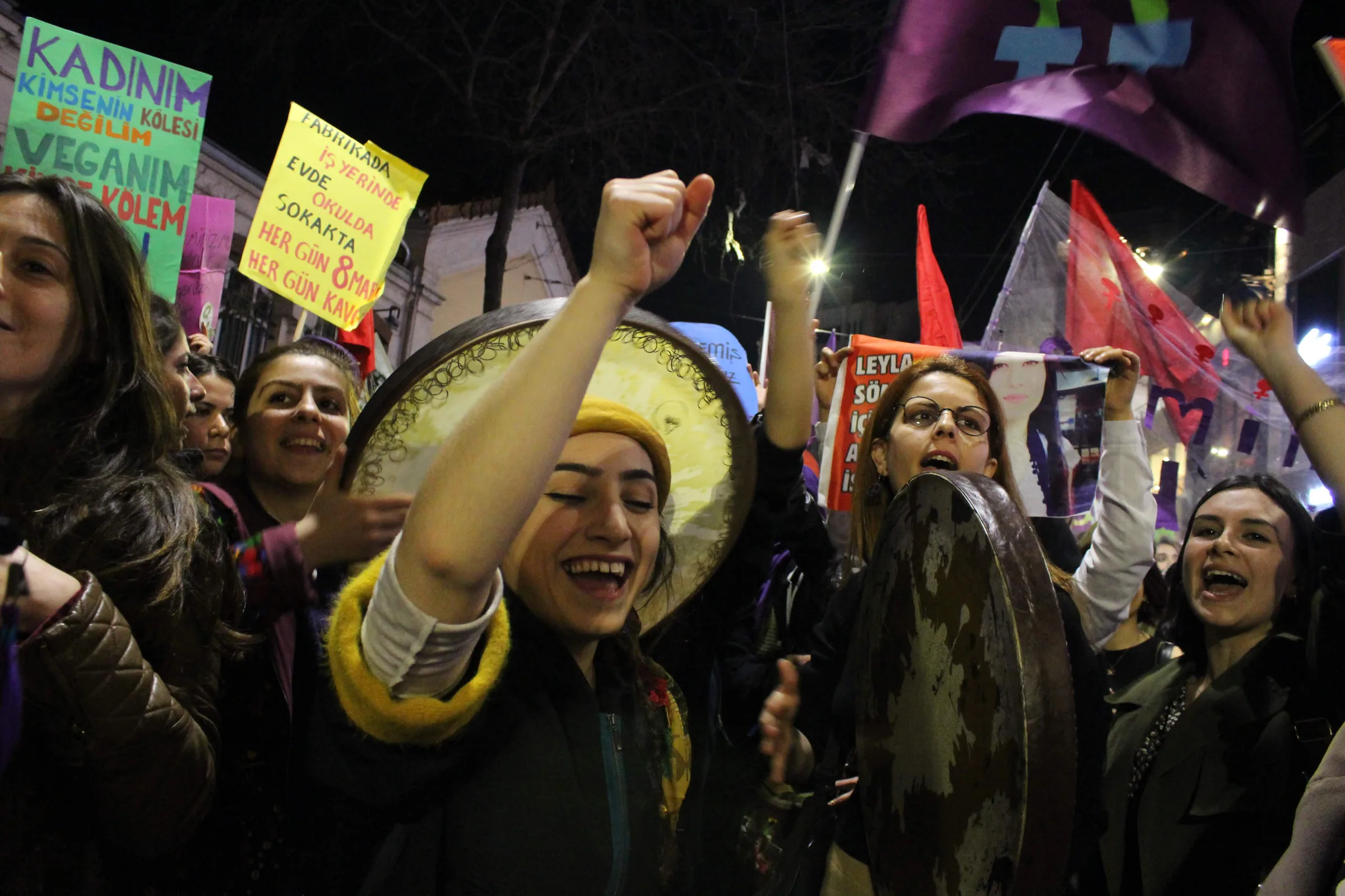 8 Mart Feminist Gece Yürüyüşü / 2019 / Foto: Selma Eroğlu