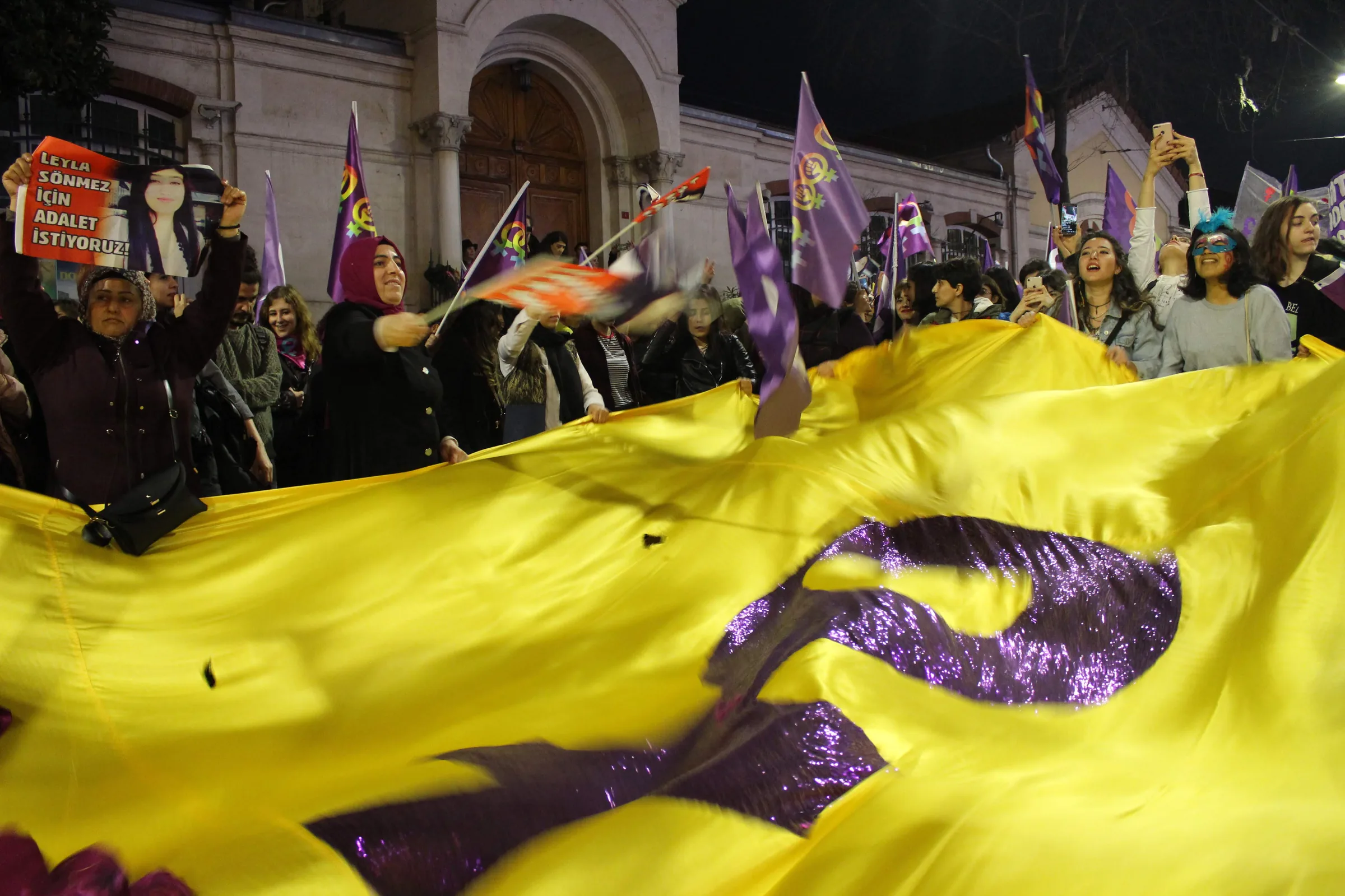 8 Mart Feminist Gece Yürüyüşü / 2019 / Foto: Selma Eroğlu