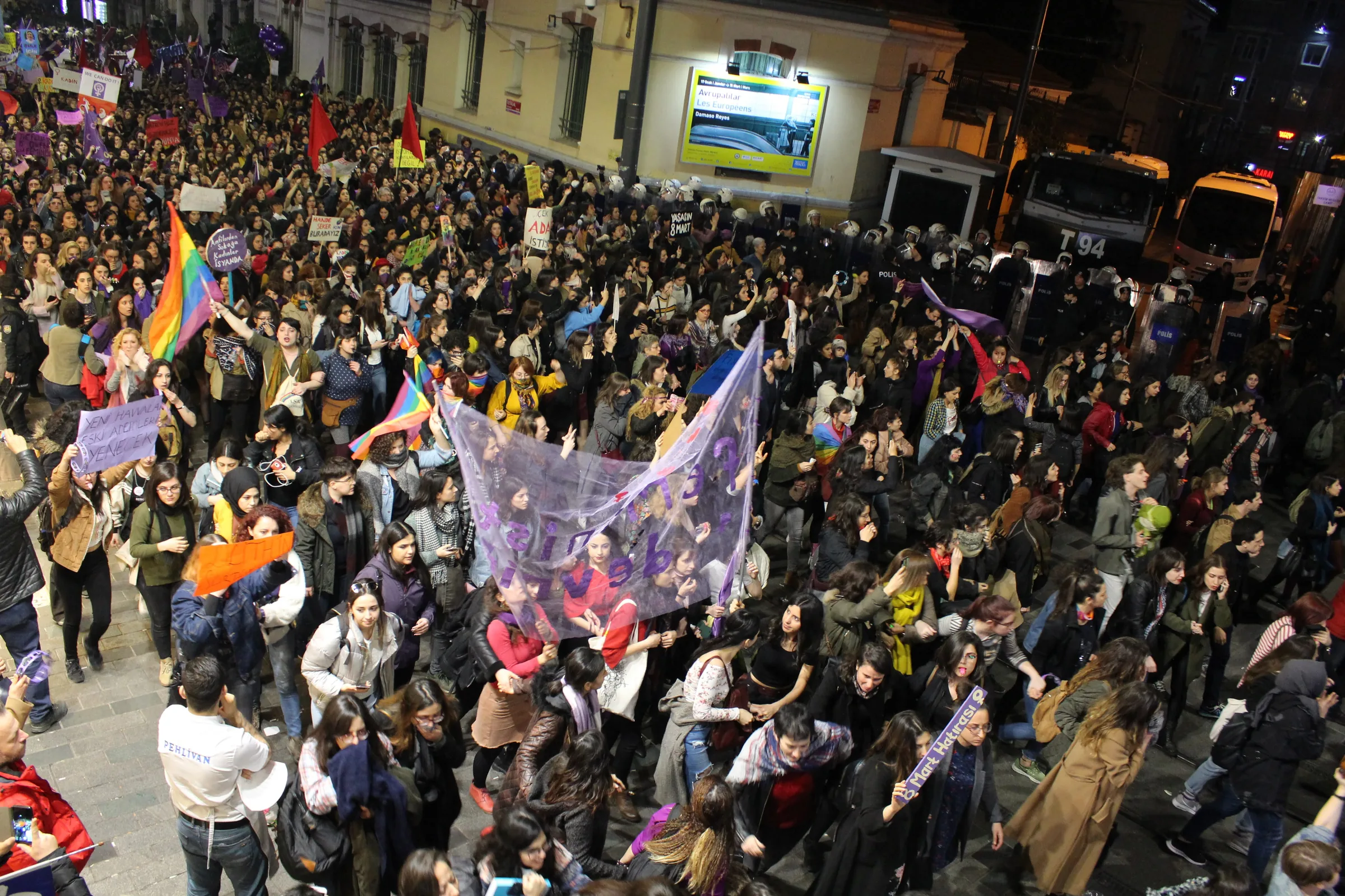 8 Mart Feminist Gece Yürüyüşü / 2019 / Foto: Selma Eroğlu