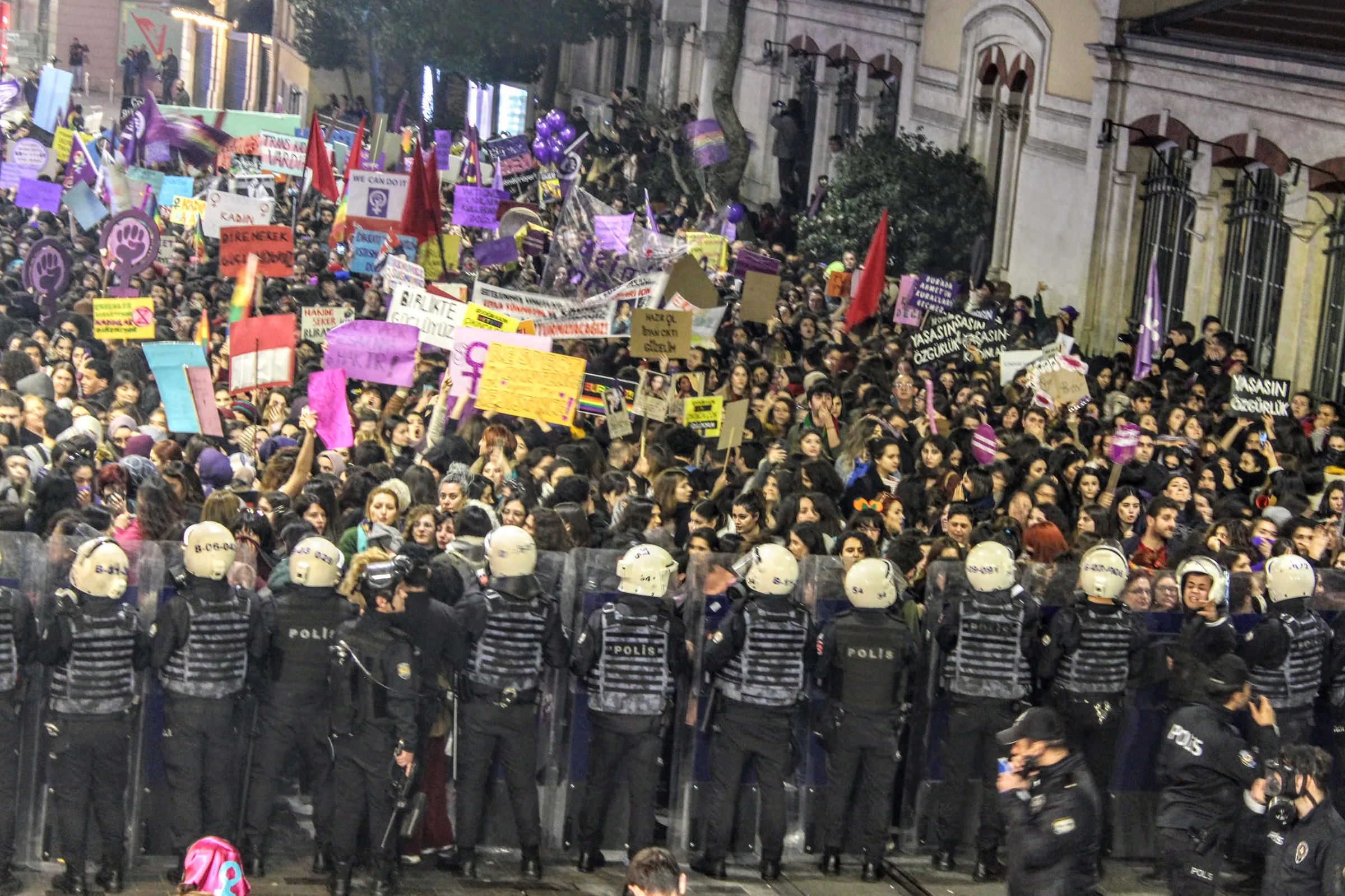 8 Mart Feminist Gece Yürüyüşü / 2019 / Foto: Selma Eroğlu